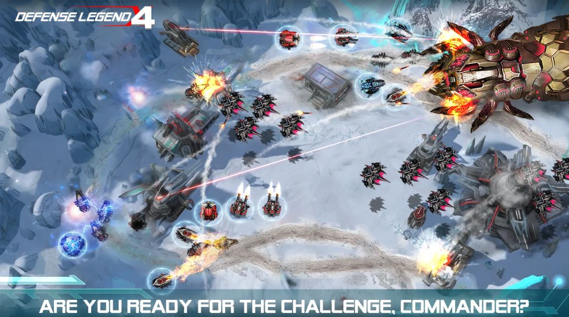 دانلود مود بازی Defense Legend 4: Sci-Fi TD