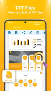 دانلود نرم افزار اندروید Document Reader PDF/DOCS/XLSX v5.0.3